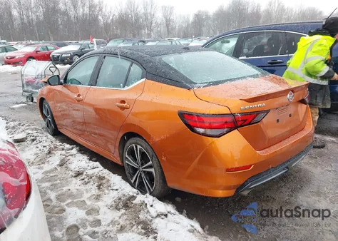 2021 Nissan Sentra Sr Xtronic Cvt from USA, damaged, VIN 3N1AB8DV4MY286615